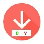 d v download video android application logo